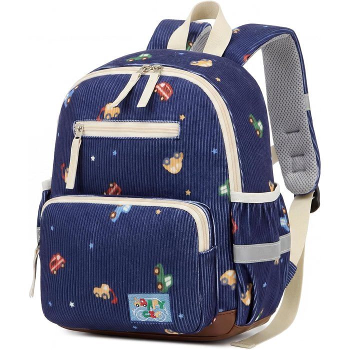 Sac À Dos Enfant Maternelle Garçon Avec Bretelles De PoitrineCartable Maternelle Réfléchissant Avec Fond NettoyableSac Enfant Ma