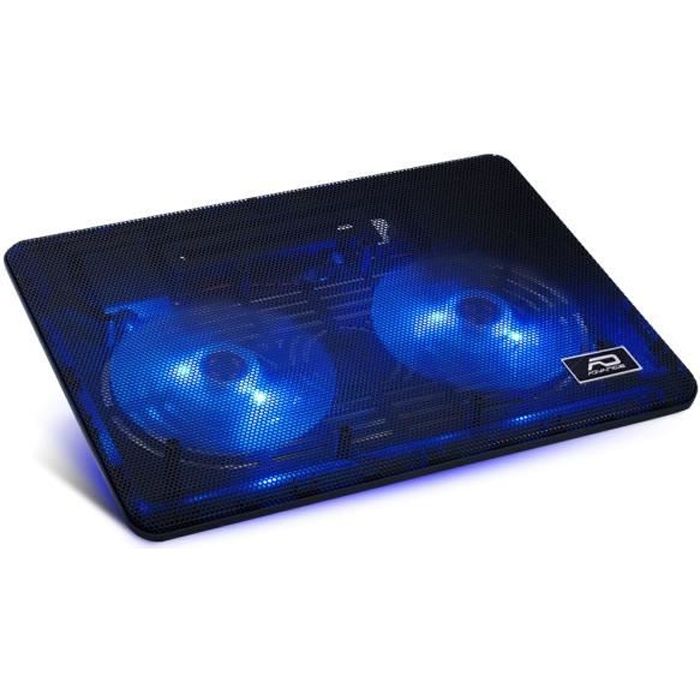 Advance Refroidisseur PC AirStream 15 – 2 ventilateurs LED – Noir