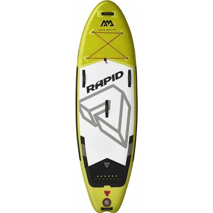 Stand Up Paddle Gonflable AQUA MARINA Rapid 289x84x15 Blanc Cdiscount