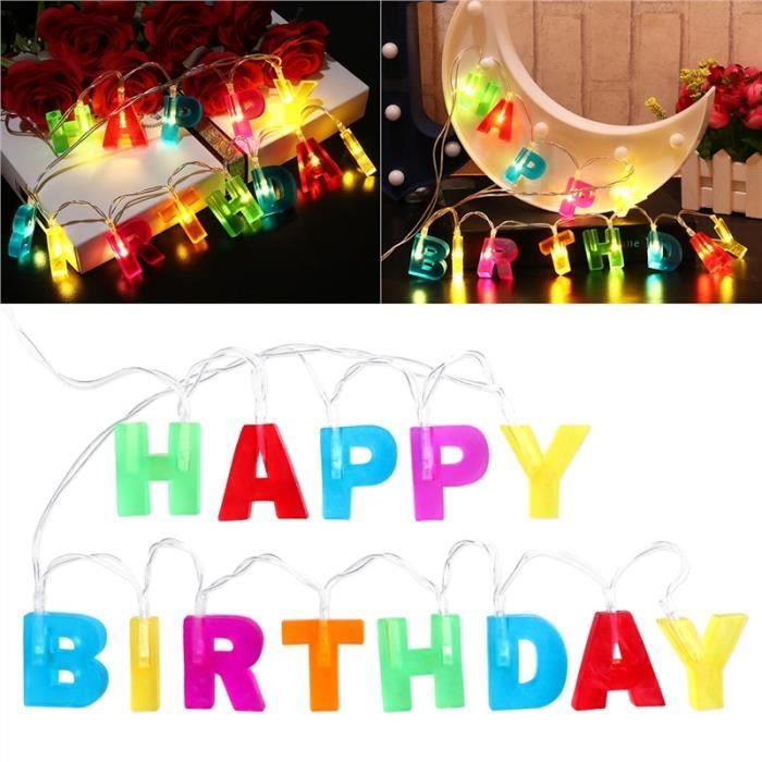 Ledmomo Joyeux Anniversaire Led Guirlandes A Piles Led Lettres S Allume Pour La Decoration De Fete D Anniversaire Achat Vente Ledmomo Joyeux Anniversaire Soldes Sur Cdiscount Des Le Janvier Cdiscount Ledmomo Joyeux Anniversaire Led Guirlandes A Piles Led Lettres S Allume Pour La Decoration De Fete D Anniversaire Achat Vente Ledmomo Joyeux Anniversaire Soldes Sur Cdiscount Des Le Janvier Cdiscount