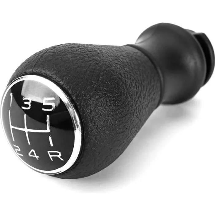 Pommeau Levier De Vitesse Pour Peugeot 206 207 306 307 308 Et Citroën C2 C3 C4 - Cuir PU
