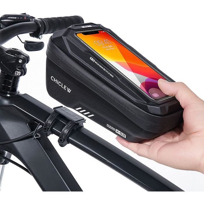 Sacoche Guidon V?�lo T?�l?�phone, Sacoche de Cadre V?�lo ??tanche, Pochette Telephone Velo ??cran 