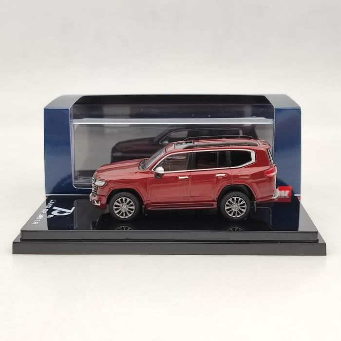Voiture miniature - HOBBY - Toyota LAND CRUISER (JA300W) ZX - Rouge ...
