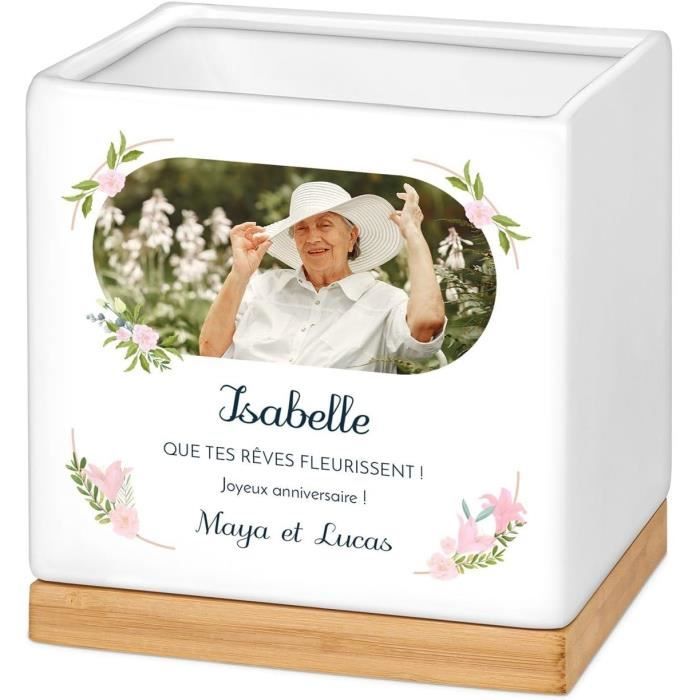 Maverton Pot De Fleur Personnalisable - Pot En Céramique