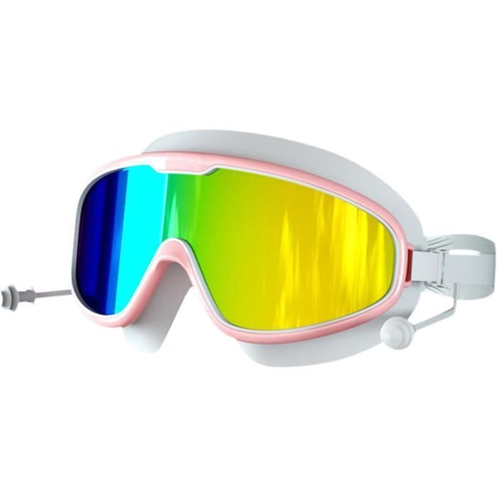 Lunettes De Natation Adultes Anti-Buée Avec Pince Nez Et Bouchons D'Oreille - Protection UV