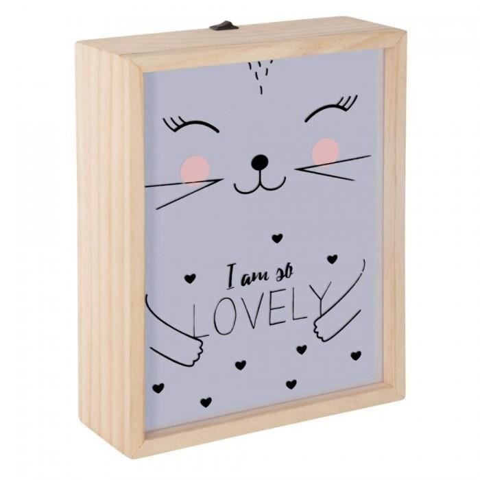 Decoration Chambre Enfant Boite A Messages A Led Format A5 Girls