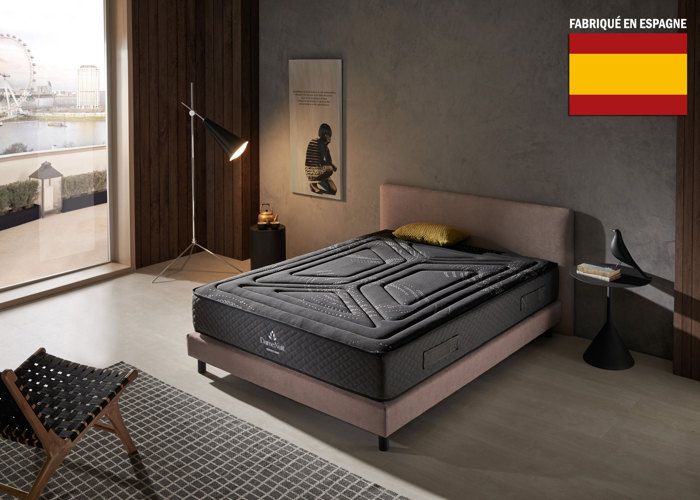 SIMPUR RELAX - Matelas Dame Nuit 140x190 cm-Soutien ferme évolutif-Ressorts Ensachés Deep Spring & Mémoire de Forme