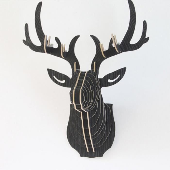 Patte De Cerf (daguet) Sur Support Chêne – Trophée De Chasse Mural – Décor 1990