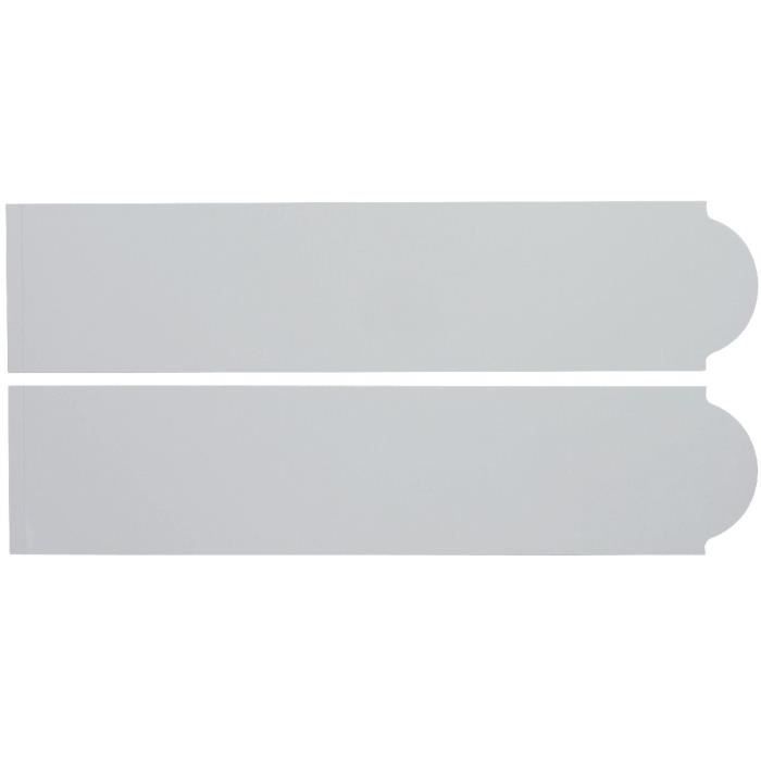 Plaque De Proprete Plastique Adhesive Gpi Blanc X2 Achat Vente