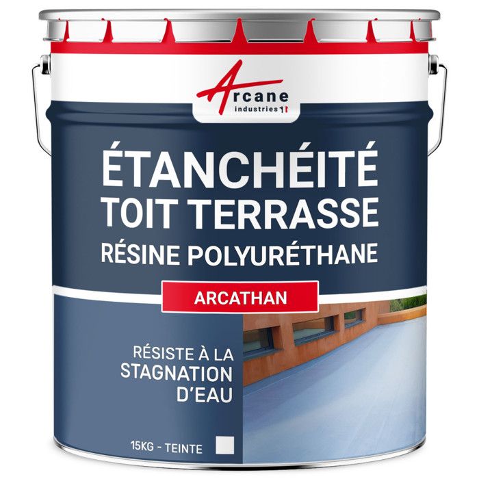 Resine D Etancheite Toit Terrasse Plat 15 Kg Achat Vente Kit