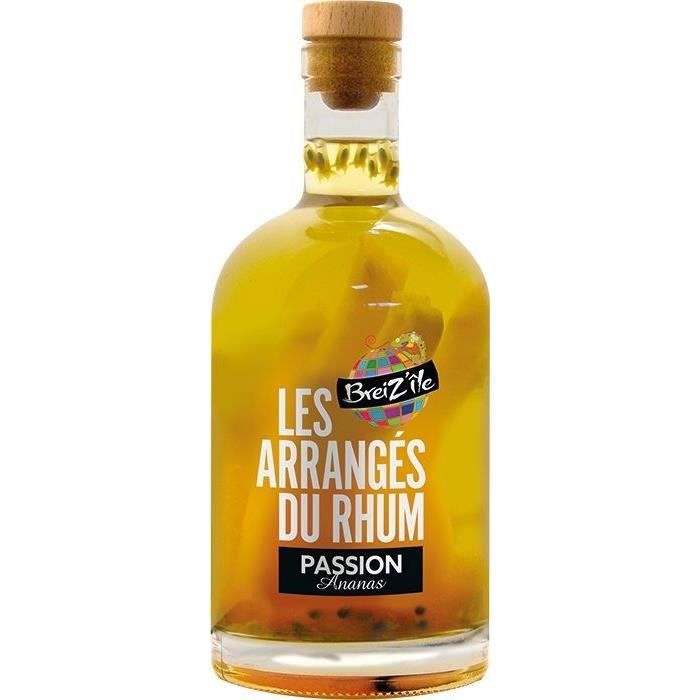 Breiz'Ile Les arrangés du rhum Punch au rhum Passion Ananas 28