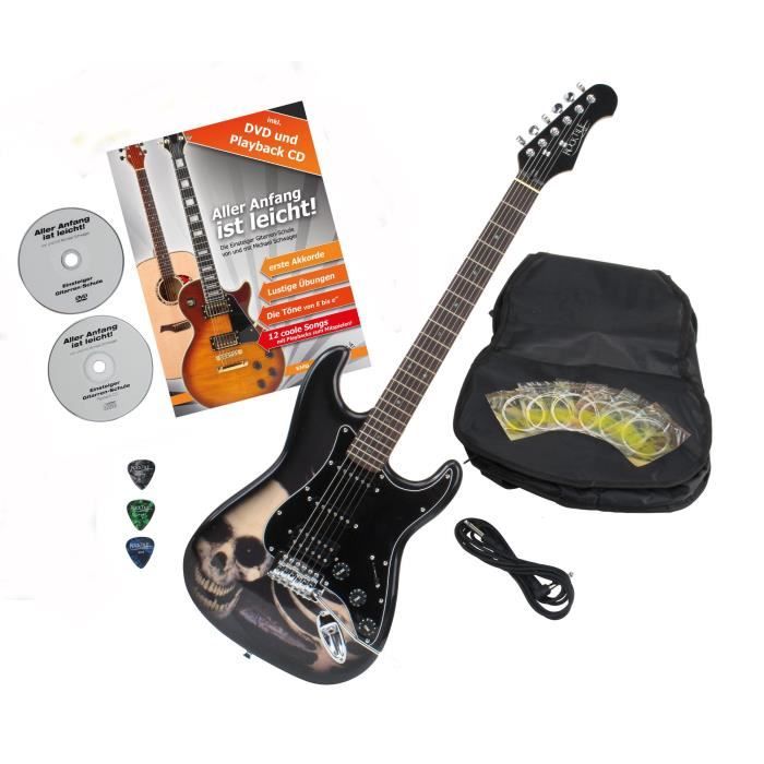 Rocktile Pro ST60-SK Guitare Électrique Skull : Le Choix Malin pour les Guitaristes Exigeants à Moins de 150€