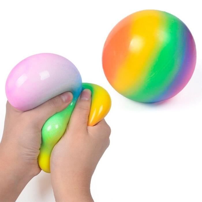 Balles Mousse 5cm Anti Anxiété Lot De 12 Mini Balles Anti-stress En Mousse Pour Enfants Et