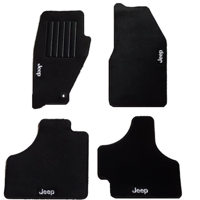 Jeu de 4 tapis moquette pour JEEP CHEROKEE 2008>