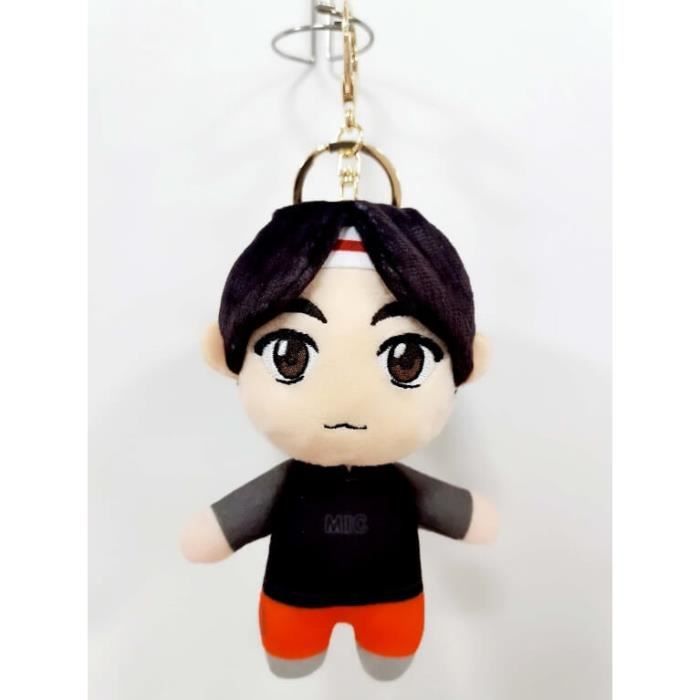 Porte-clés Fan BTS - En Silicone Et Métal, Motif Bâton Lumineux, 7x3.8 Cm