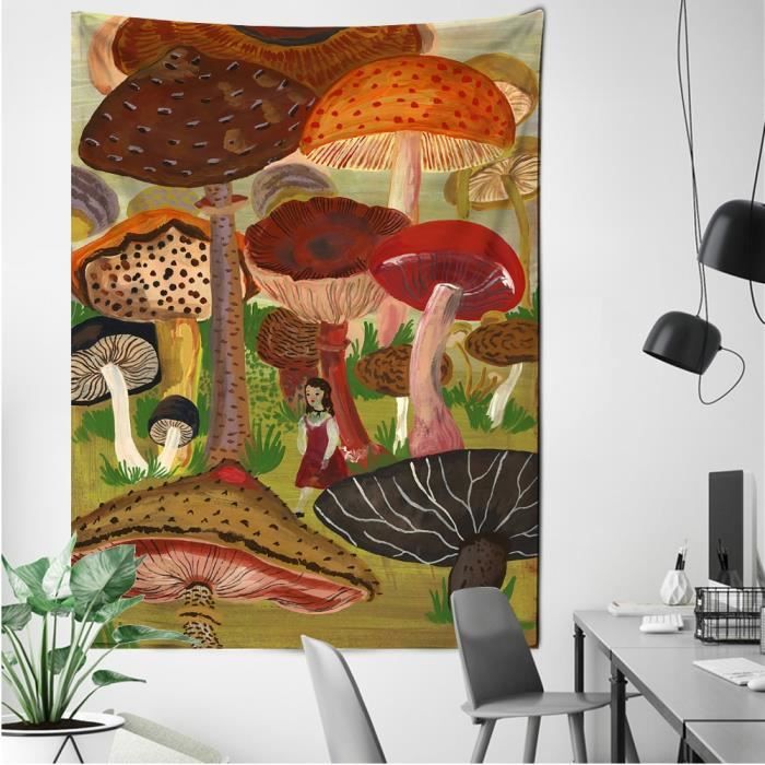 Poster Bob Marley 76x102cm - Tapisserie Hippie Bohème - Décoration Murale Psychédélique - Coton