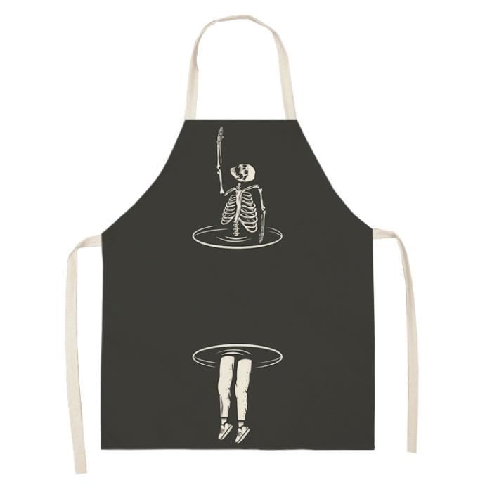 Tablier Homme Drôle KOQAIIZ - Design Muscle Sexy - Coton/Polyester - 80x60cm Pour BBQ/Cuisine