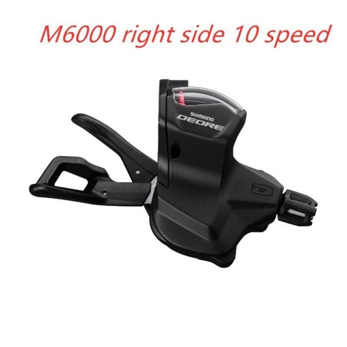 SHIMANO DEORE M4100 Manette de vitesse 10 vitesses SL-M4100-R - Levier de changement de vitesse droit - Bande de serrage - Pièces d'origine 10 vitesses  18