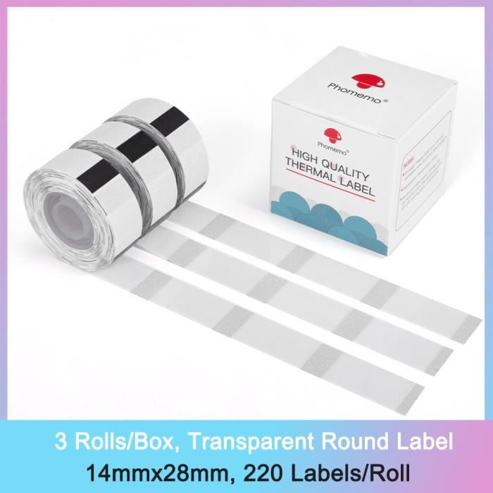 HURRISE Ruban D'étiqueteuse 9mm 2 Rouleaux De Ruban Adhésif Pour - 12