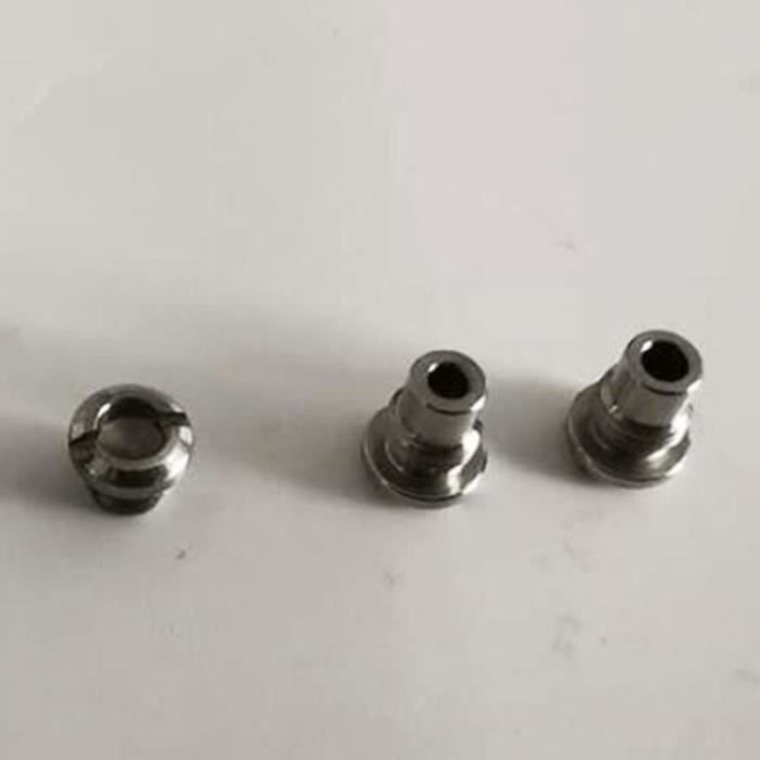 YFTK Ersatz-Deck V2 Für FEV Flash E-Vapor V4.5S+ RTA – 23mm, Silber, Für Boro Systeme