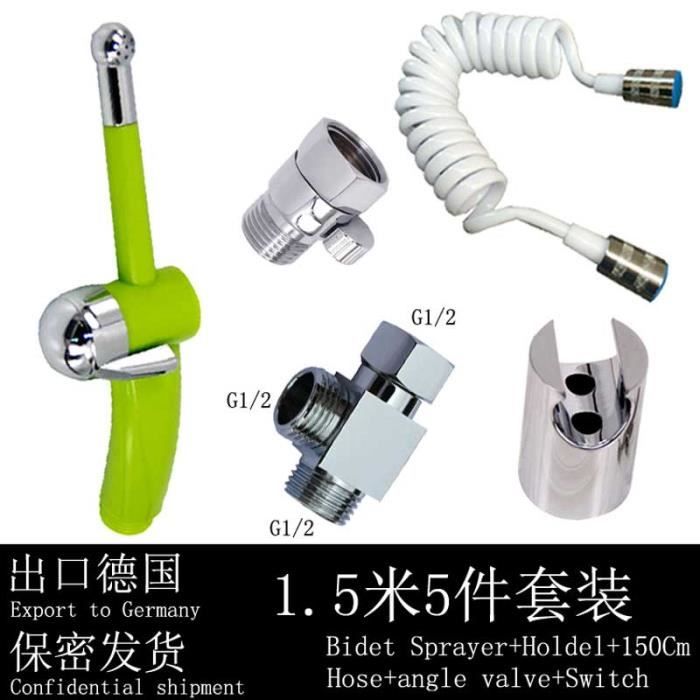 Bidets,Douche Anal lavement buse à main Bidet Douche toilette Jet