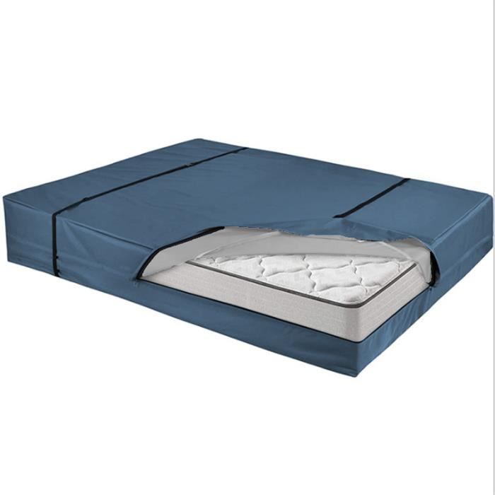 Housse De Tête De Lit Élastique Noir 200x80cm | Anti-Poussière, Polyester, Lavable