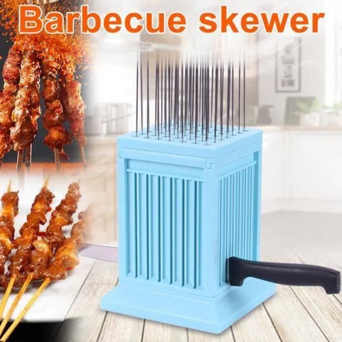 Presse à Kebab Manuelle - Machine à Brochettes Pour Barbecue Et Grillade Facile