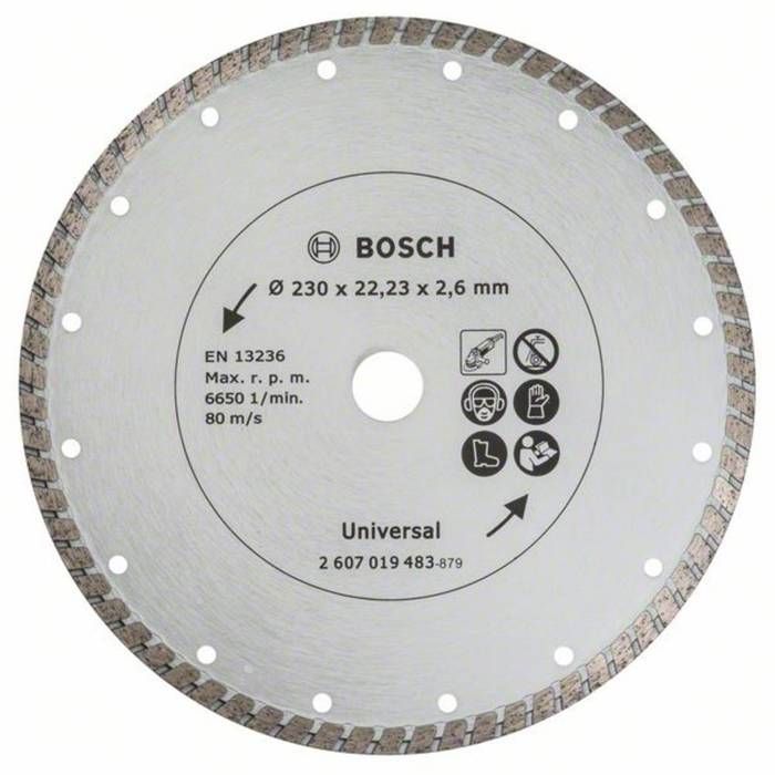 85 x 10 mm Einhell Accessoire Jeu de 6 disques 2 x disques diamant 2 x...