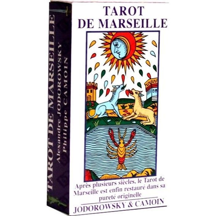  Le coffret de Jodorowsky: Le jeu du tarot de Marseille et Le  livre de La Voie du Tarot - Camoin, Philippe, Jodorowsky, Alexandro - Livres