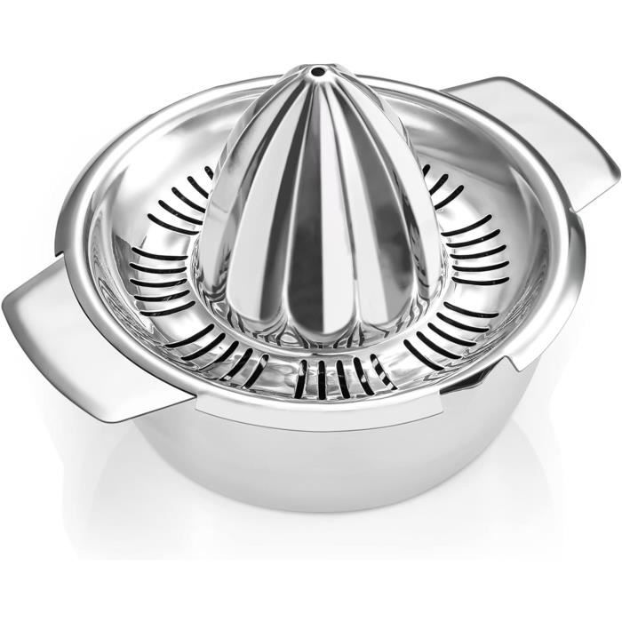 Spremiagrumi Manuale In Acciaio Inox 304 - Per Arance, Limoni E Agrumi, Portatile E Facile Da Pulire