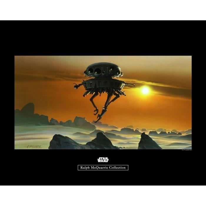 Poster D'Art Star Wars Classic Comic Quote Leia - 30cm X 40cm, Décoration Murale Iconique Pour Chambre