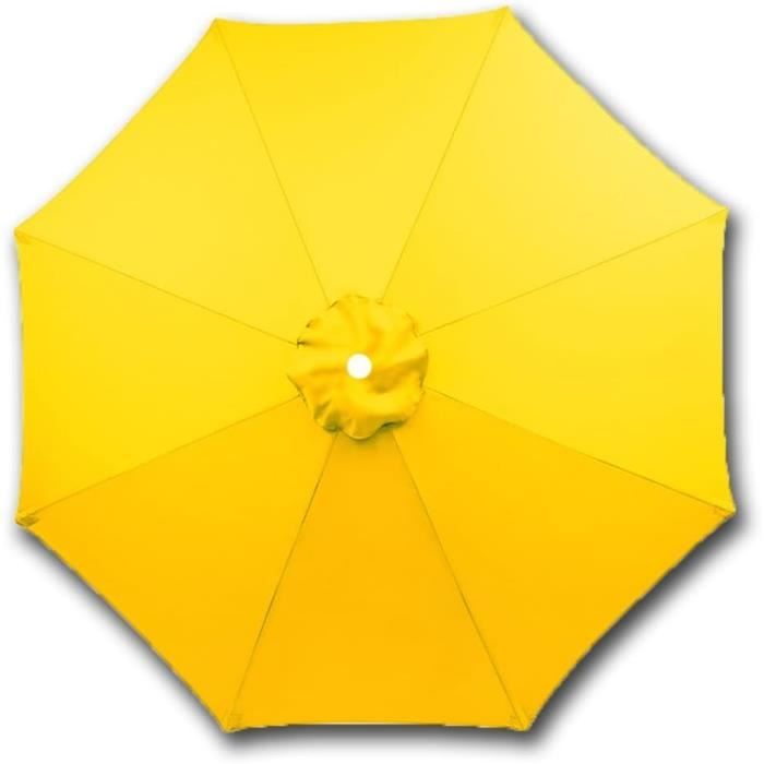 Housse De Remplacement Pour Parasol Extérieur, Polyester, Parasol Anti Soleil Et Impermeable Revetement De Sommet De Parasol Pour Jardin Et Patio 88848155 - 6