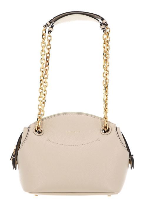 Sac Bandoulière COCCINELLE Malory - Cuir Blanc Crème - Neuf Avec étiquettes
