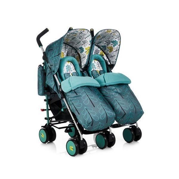 COSATTO Poussette double Supa Dupa Fjord CT3673 Des la naissance Vert Cdiscount Puericulture Eveil bebe