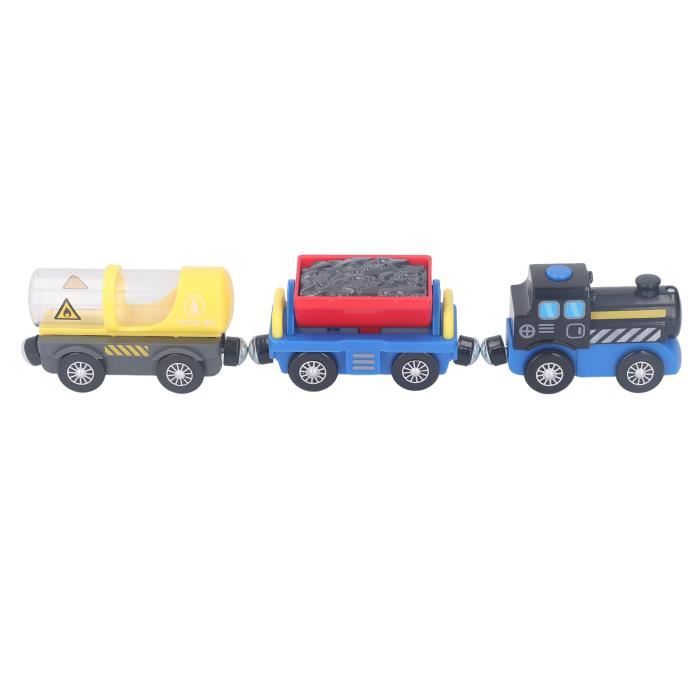 Train Électrique Magnétique Pour Enfant - Compatible Thomas Brio - Jouet Dès 3 Ans