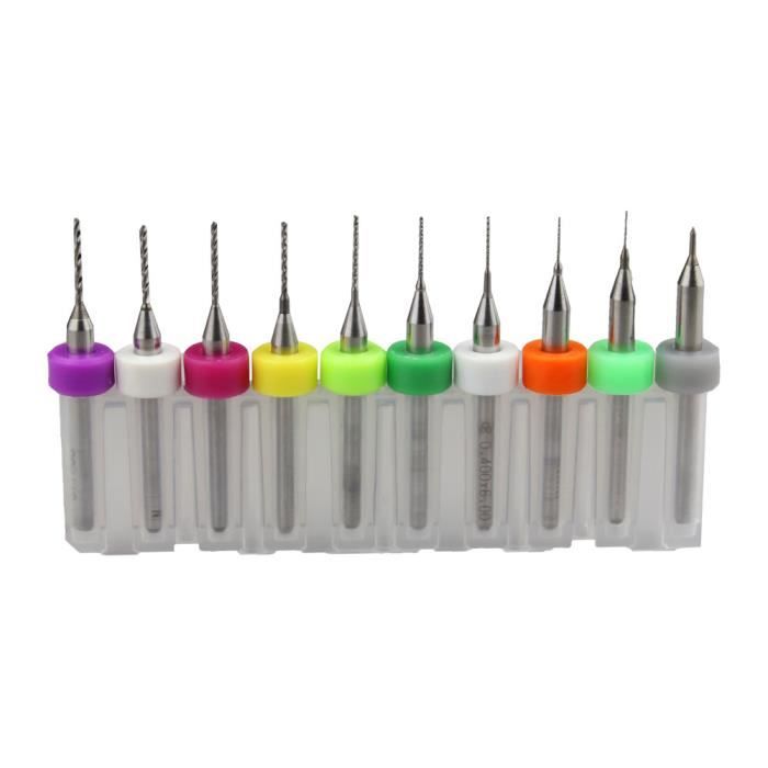 Burette Huile 5 Forets PCB Carbure Tungstène 1mm - Pour CNC Et