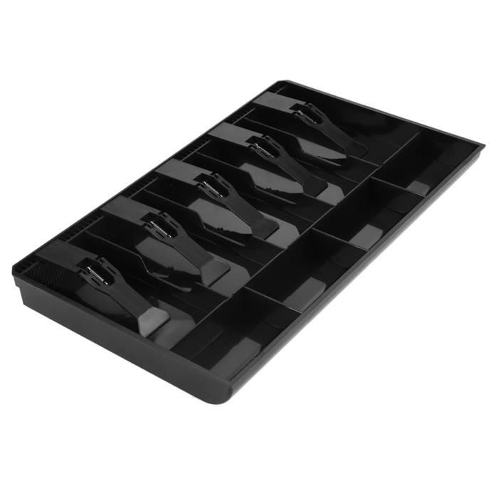 Tiroir-caisse Enregistreuse Sunicon - Organisateur Billets/pièces, ABS, 4 Fentes Billets