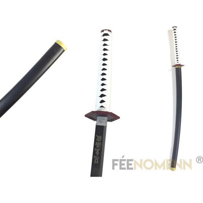 demon slayer kimetsu no yaiba replique sabre giyu tomiokaobjet decoratif cdiscount maison