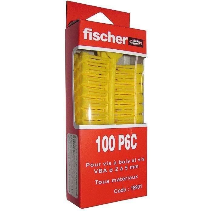 Cheville multi-usages - lot de 100 - PC 6