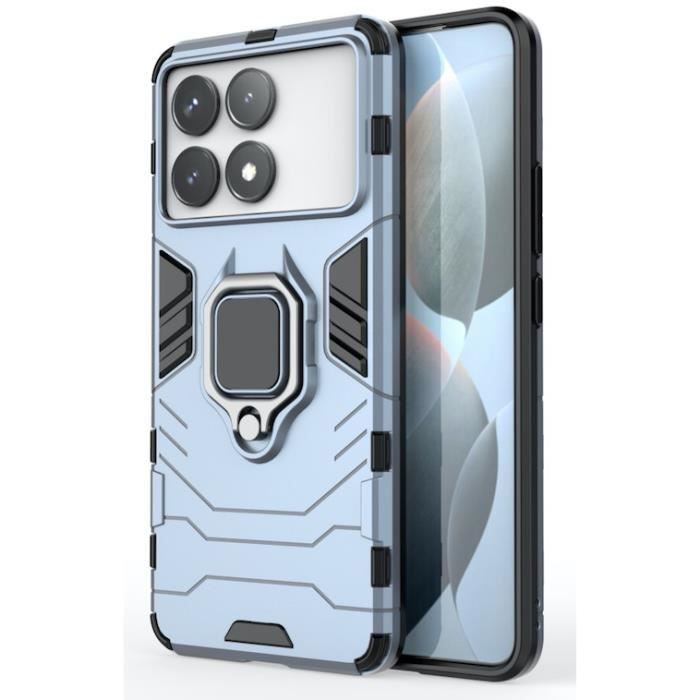 HAOYE Leather Folio Cover per Xiaomi Poco F6 5G, Premium Pelle PU Portafoglio Flip Case Custodia con [Slot per Scheda] [Funzione di Supporto]. Nero