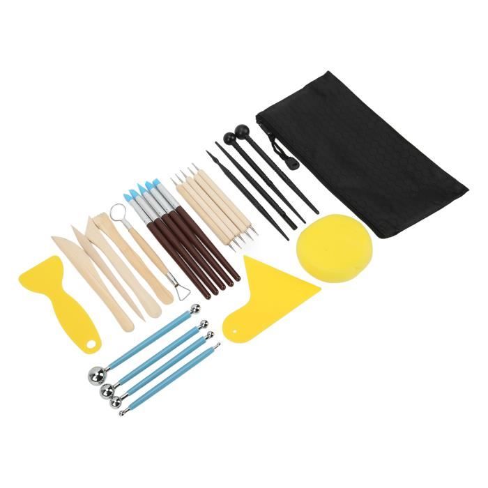 Lot De 28 Outils De Sculpture En Argile Polymère Pour Poterie