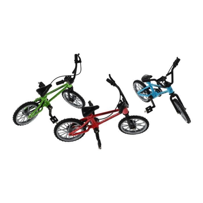 4 Mini Vélos Jouets Doigt - Alliage 1:18 | Modèles Réalistes Pour Enfants Collection