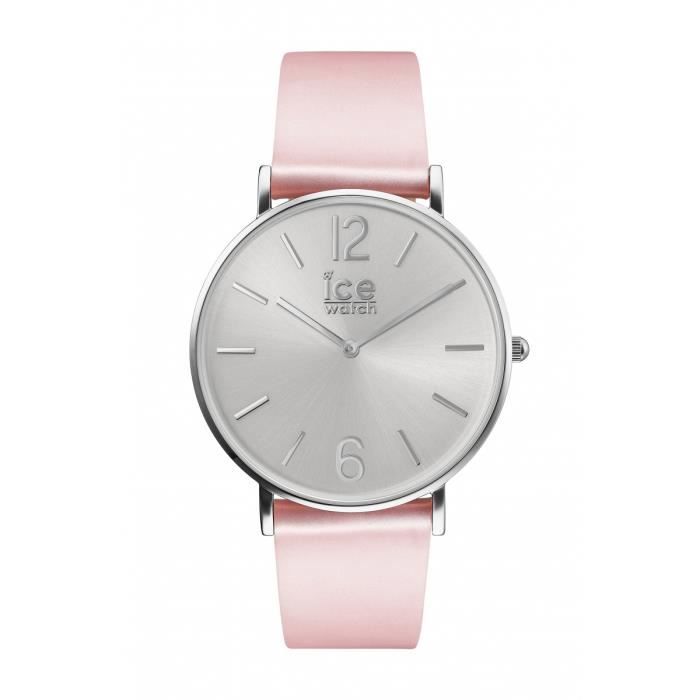 Ice Watch CITY tanner Pink Silver Montre rose pour femme avec