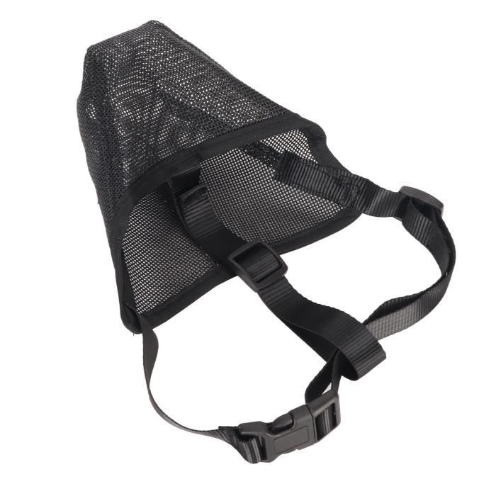 Comparer les prix de KEENSO muselière en maille pour chien Muselière pour chien respirante et réglable pour chiens, muselière recouverte de filet HJ011