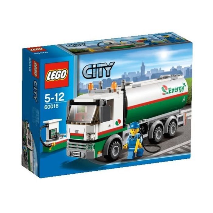LEGO City 60016 Le camion-citerne Reconditionné - Lego reconditionné disponible sur Cdiscount Seconde Vie