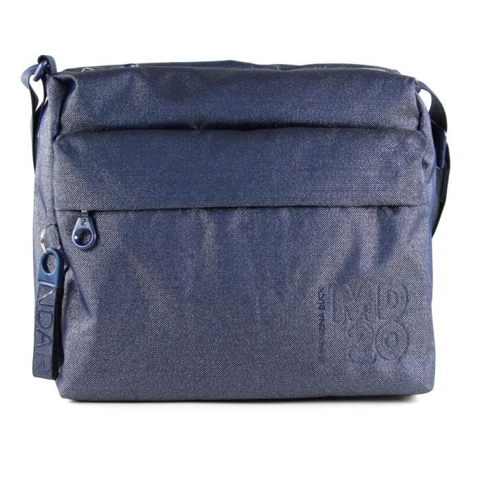 Sac à Bandoulière Mandarina Duck Hunter Crossover Bleu Scuba - Neuf Avec étiquettes