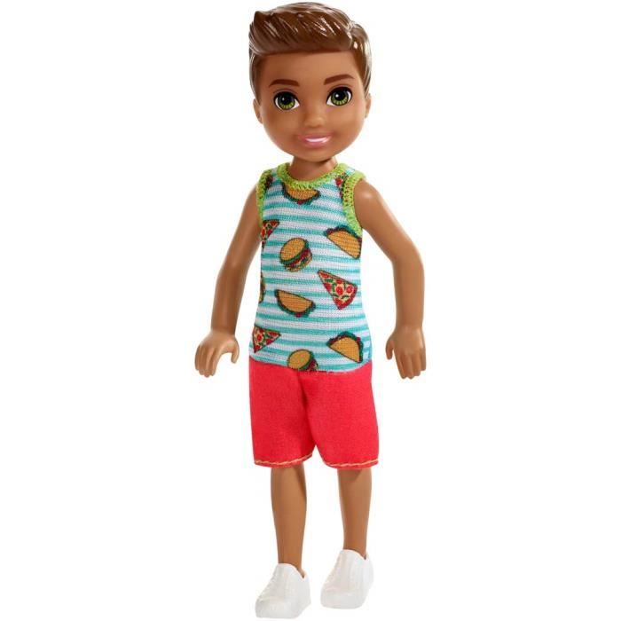 Barbie Famille mini-poupée​ Chelsea fille avec haut orné d'un motif chat,  jouet pour enfant, FRL82 - Cdiscount Jeux - Jouets