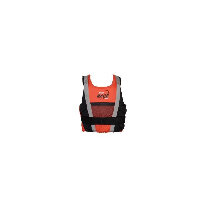 Gilet de sauvetage - LALIZAS - PRO RACE - 50N - Orange - Large poche ventrale