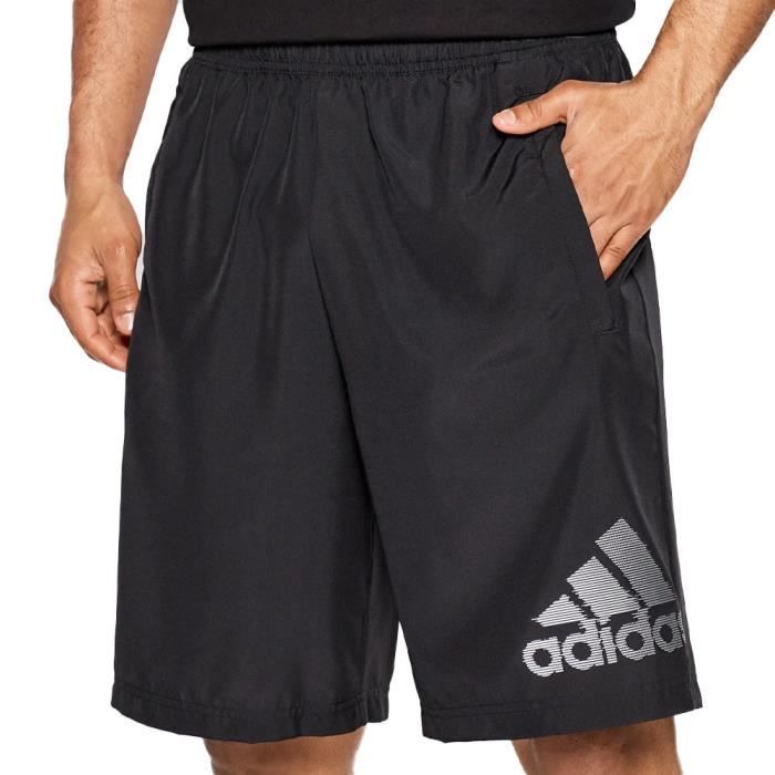 Short de Sport Noir Homme Adidas Designed to Move - Fitness - Adulte