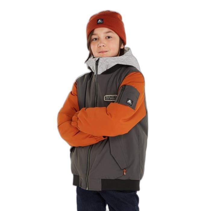 Veste de ski enfant Protest Prtjack grey 16 ans Cdiscount Sport
